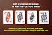 design custom poker and playing cards