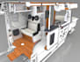 create industrial 3d animation for your product with product,interior or machine