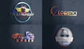 design professional logistics, cargo, freight and transport logo