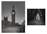 architectural or natural landscape digital by hand