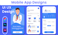 create a unique mobile app UI, UX design web design in figma xd