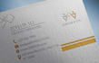 design digital and real estate business card with qr code