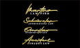 do clean name signature style logo