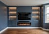 design a stunning media wall in 3d with realistic renders