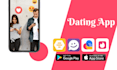 provide dating app like tinder hinge and bumble clone android ios