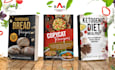 design cookbook and recipes book cover