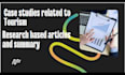 do tourism case study analysis, research,and summary writing
