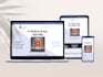 design PSD to HTML, figma to HTML, with beautiful animation