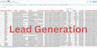 do excel data entry and  targeted b2b lead generation
