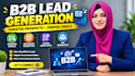 do targeted b2b lead generation and verified email list building