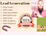 generate b2b leads and compile targeted prospect email lists