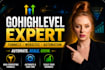 be your go high level expert gohighlevel website setup email automation workflow