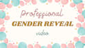 create a beautiful gender reveal video