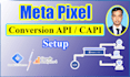 fix or setup meta pixel capi google ads conversion tracking ga4 GTM for shopify