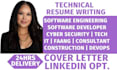 write engineering, technical, software, faang, consultant resume