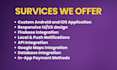 do flutterflow mobile app development, your flutterflow developer