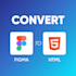 convert figma to html css and tailwind css