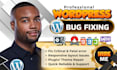 fix wordpress issue, elementor error, woocommerce bug and setup hubspot CRM