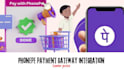 phonepe payment gateway integrate website and app
