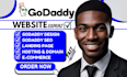 design godaddy website godaddy website redesign godaddy website design
