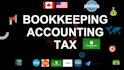 be an accountant, bookkeeper in canada and US for your business, quickbooks xero