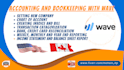 do bookkeeping in wave app