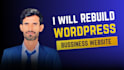 rebuild fast wordpress website webdesign developement