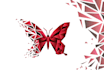 design a fantastic polygonal and origami bird logo