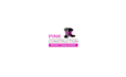 design shining wonderful pink construction logo