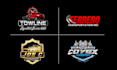 design logistics, transport, and trucking car logo