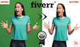 professional background removal from green screen photo