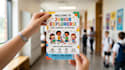 design a creative education and child care flyer