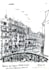 hand draw unique architectural and urban design illustration