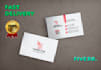 do professional and unique business card design