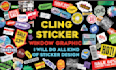 design any shopfront vinyl decal window sticker , window graphics