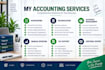 provide bookkeeping, accounting, tax and financial reporting services