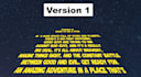 create star wars intro opening text crawl