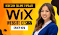 clone wix website revamp wix ecommerce store fix wix studio responsivenes site