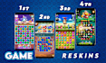 develop unity game and reskin for android and IOS