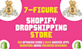 create shopify dropshipping store and shopify website