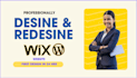 do wix website design and redesign