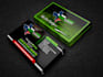 create landscape, cleaning, power washing, lawn care business card