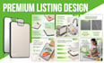 do amazon listing images design, amazon infographics and product listings or ebc