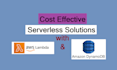 build serverless backend using AWS lambda functions dynamodb