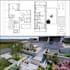 design the villa and landscape by revit and enscape