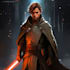 draw your star wars sci fi character art style jedi