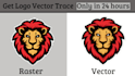 do logo vector, vector creations, raster to vector, image to vector tracing