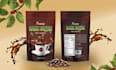 do modern premium coffee packaging label design