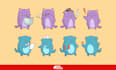 create cute cartoon emoji or sticker for streamers