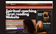 build tarot reading website spiritual coaching website spiritual product website